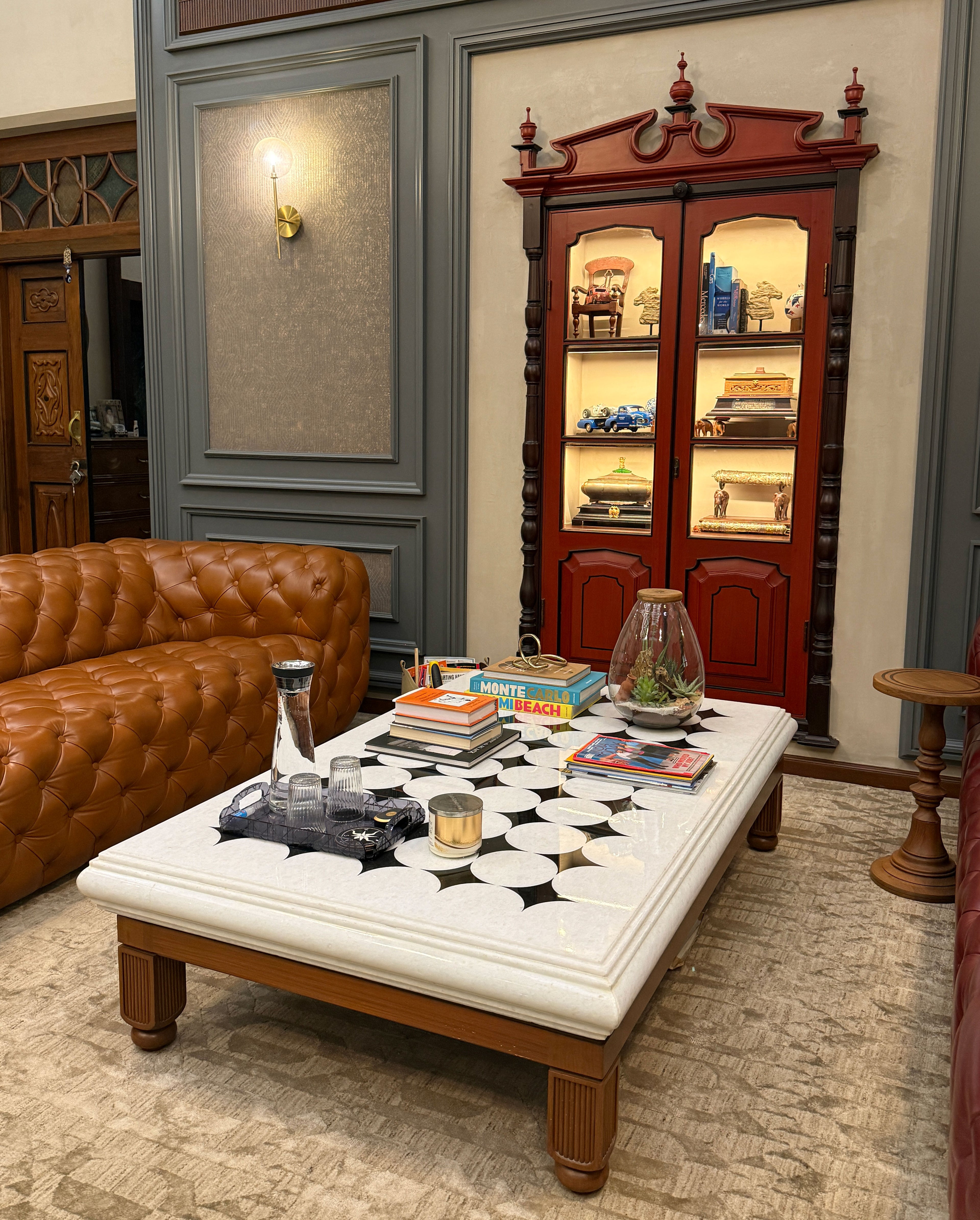 Center Table - Marble top (Price on Request)