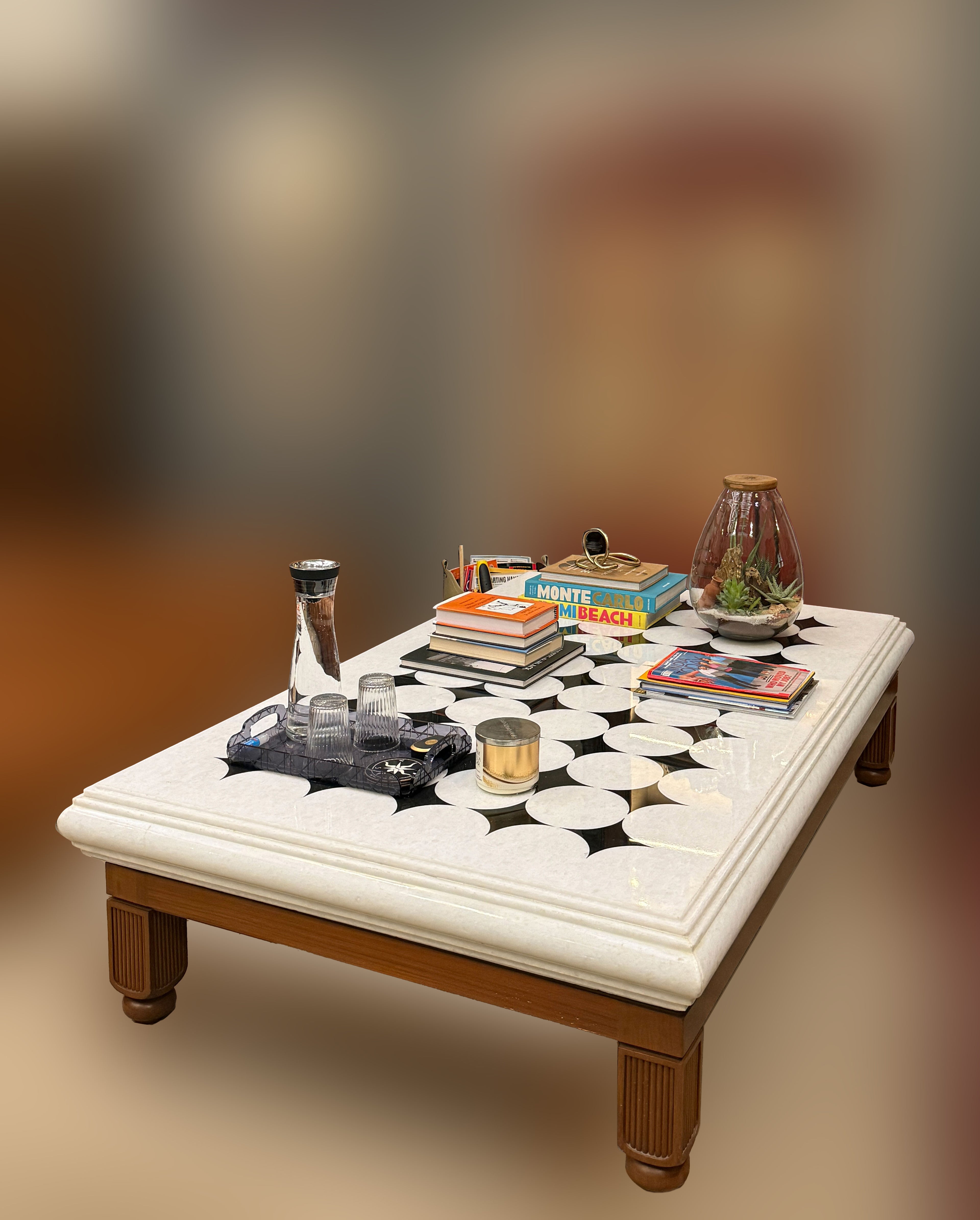 Center Table - Marble top (Price on Request)